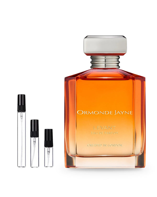 Ormonde Jayne Levant sample – decant in glazen sprayflesje (2, 5 of 10 ml)
