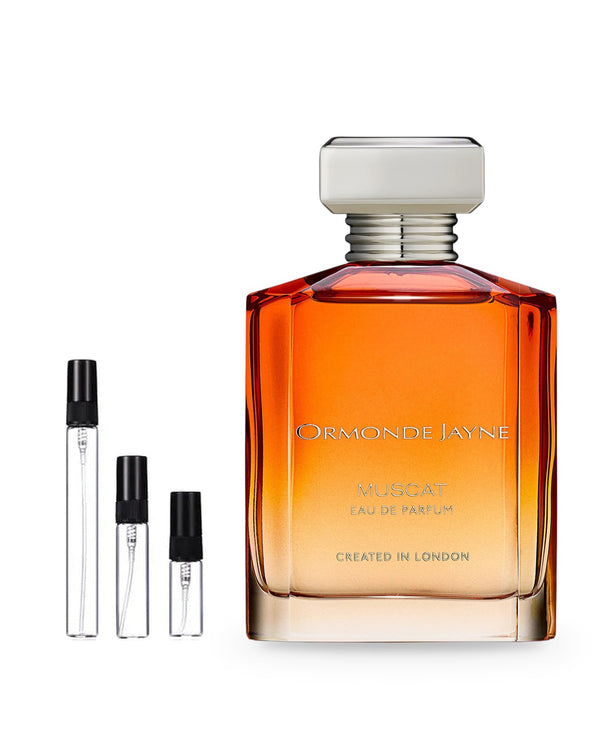 Ormonde Jayne Muscat sample – decant in glazen sprayflesje (2, 5 of 10 ml)