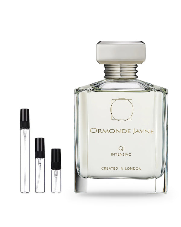 Ormonde Jayne Qi Intensivo sample – decant in glazen sprayflesje (2, 5 of 10 ml)