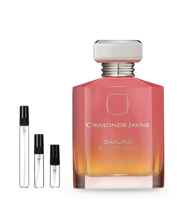 Ormonde Jayne Sakura sample – decant in glazen sprayflesje (2, 5 of 10 ml)