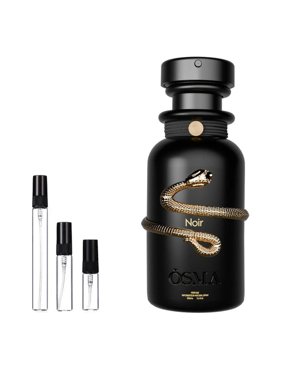 Osma Noir sample – decant in glazen sprayflesje (2, 5 of 10 ml)