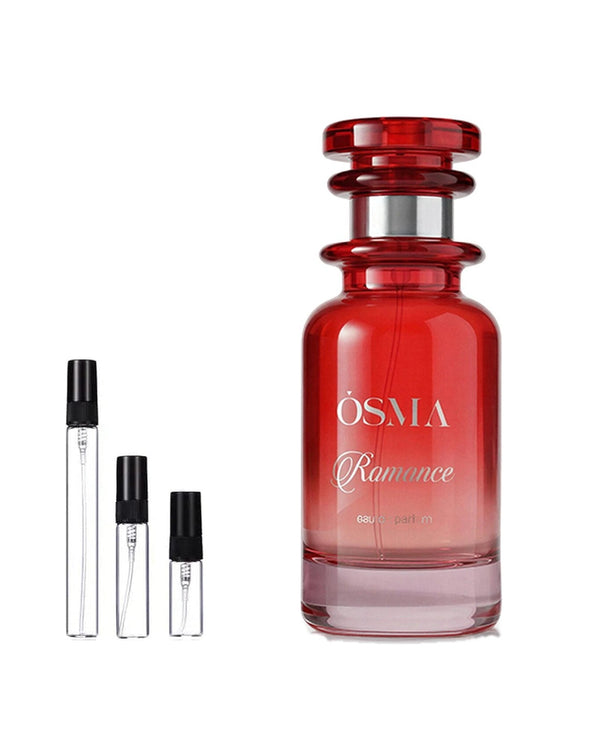 Osma Romance sample – decant in glazen sprayflesje (2, 5 of 10 ml)