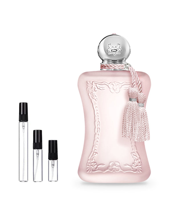 Parfums de Marly Delina La Rosee sample – decant in glazen sprayflesje (2, 5 of 10 ml)