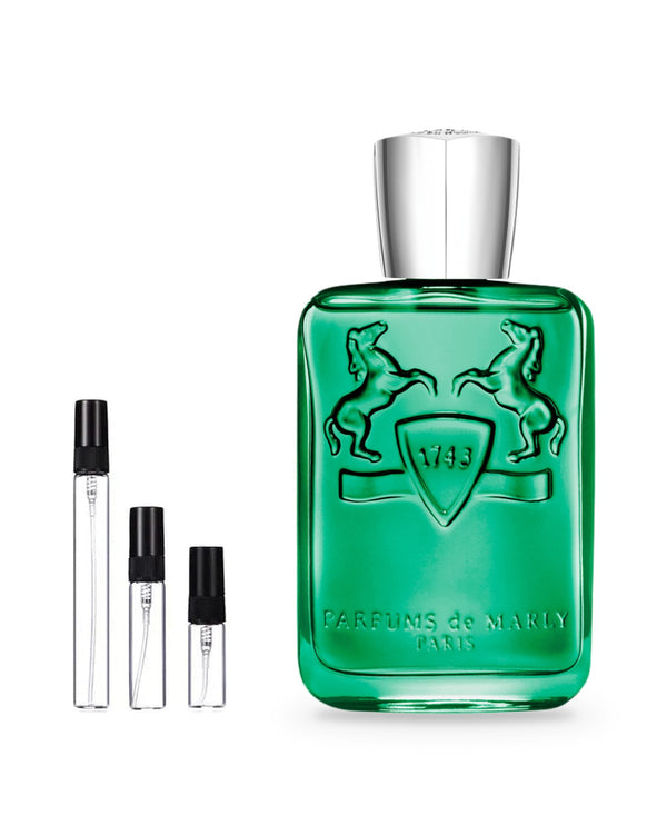 Parfums de Marly Greenley sample – decant in glazen sprayflesje (2, 5 of 10 ml)