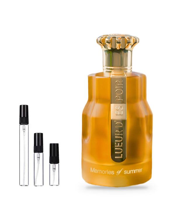 Paris Corner Lueur d’Espoir Memories of Summer sample – decant in glazen sprayflesje (2, 5 of 10 ml)