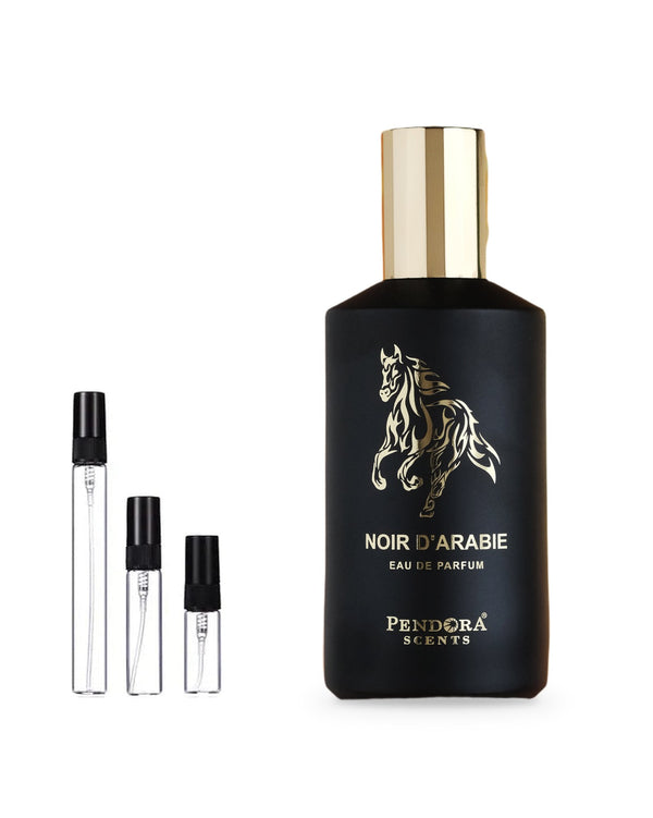 Paris Corner Noir D'arabie sample – decant in glazen sprayflesje (2, 5 of 10 ml)
