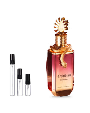 Paris Corner Ophidian Black Cherry sample – decant in glazen sprayflesje (2, 5 of 10 ml)