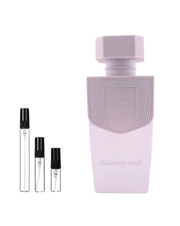 Pendora Scents Blackberry Wish sample – decant in glazen sprayflesje (2, 5 of 10 ml)