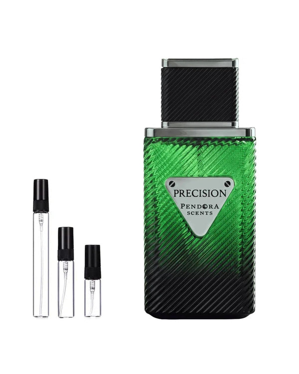 Pendora Scents Precision sample – decant in glazen sprayflesje (2, 5 of 10 ml)