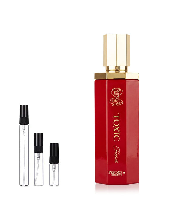 Pendora Scents Toxic Heart sample – decant in glazen sprayflesje (2, 5 of 10 ml)