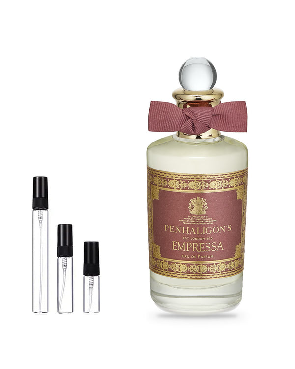 Penhaligon's Empressa sample – decant in glazen sprayflesje (2, 5 of 10 ml)