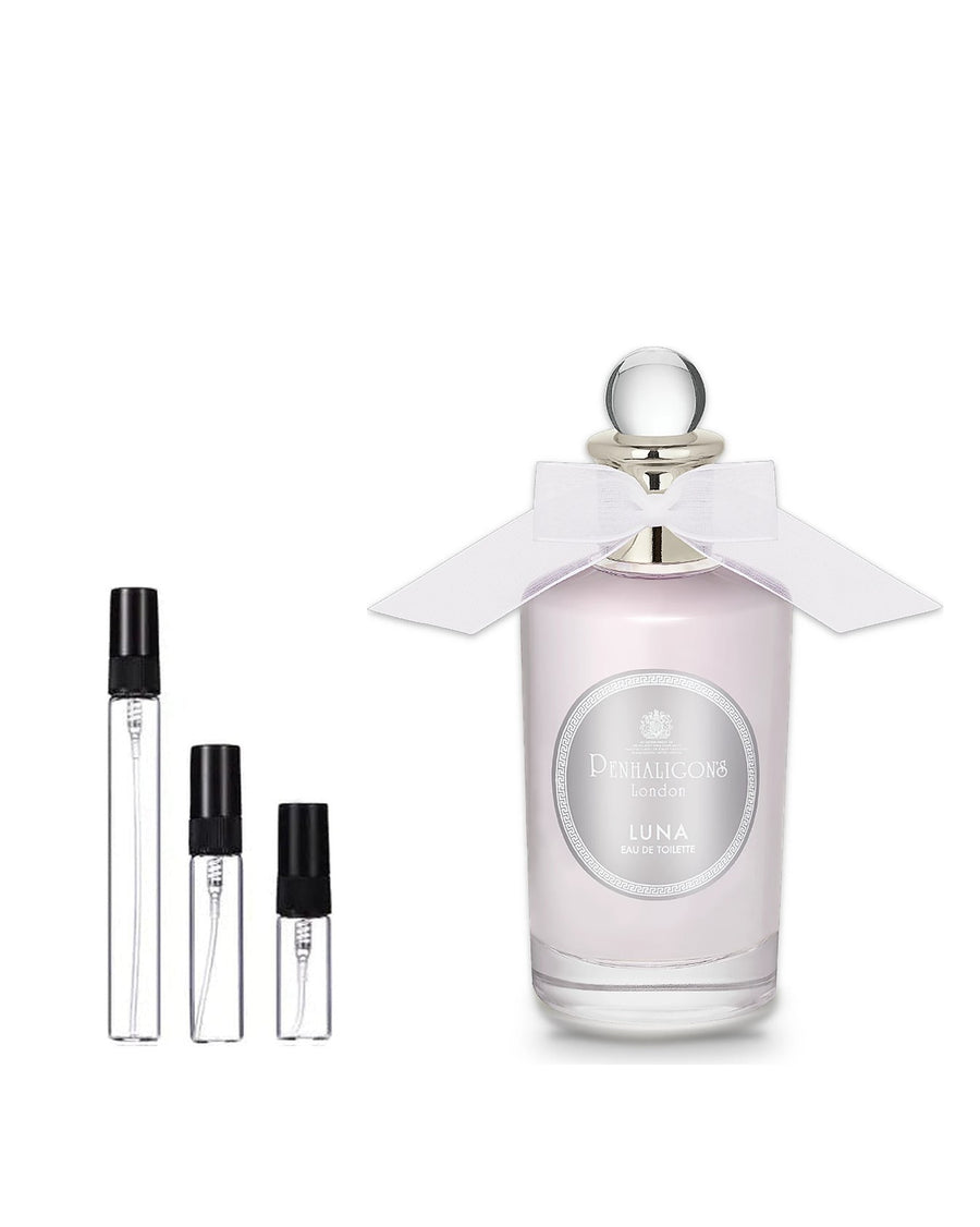 Penhaligon's Luna Eau de Toilette Sample – 2, 5 of 10 ml decant in glazen sprayflesje