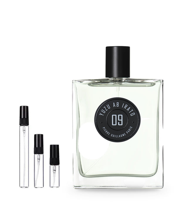 Pierre Guillaume Paris 09 Yuzu Ab Irato sample – decant in glazen sprayflesje (2, 5 of 10 ml)