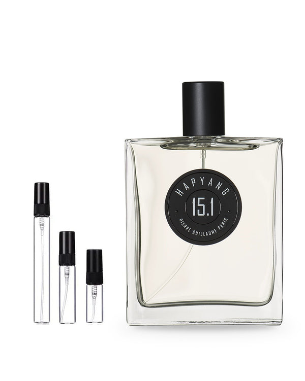 Pierre Guillaume Paris 15.1 Hapyang sample – decant in glazen sprayflesje (2, 5 of 10 ml)