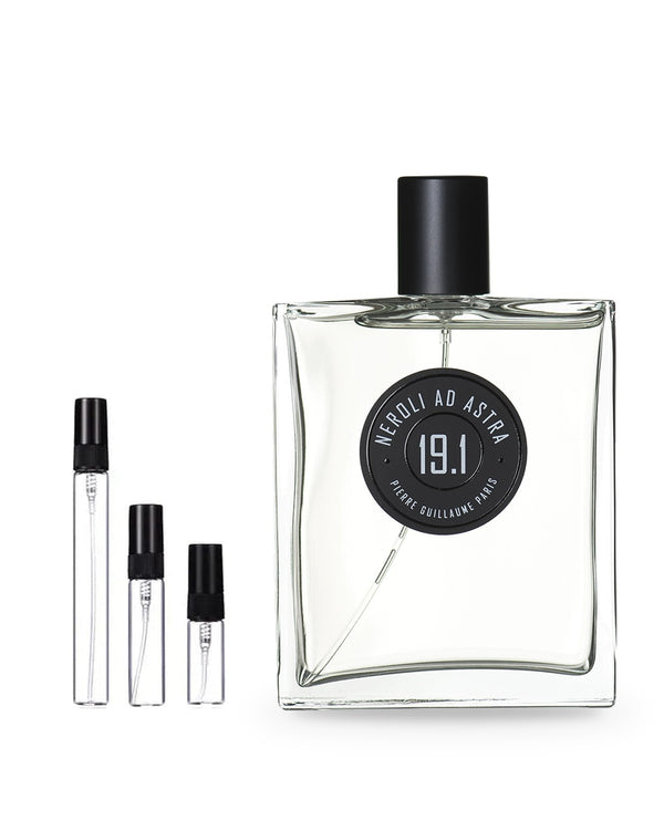 Pierre Guillaume Paris 19.1 Neroli ad Astra sample – decant in glazen sprayflesje (2, 5 of 10 ml)