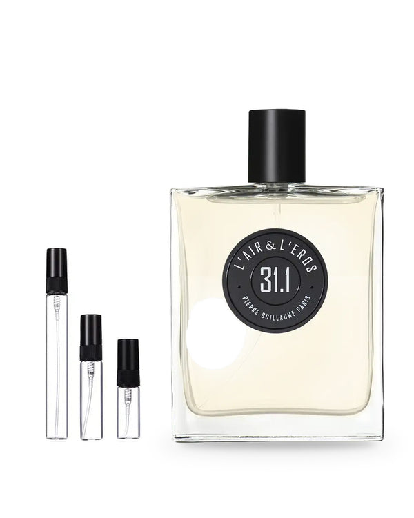 Pierre Guillaume Paris 31.1 L'Air & L'Eros sample – decant in glazen sprayflesje (2, 5 of 10 ml)