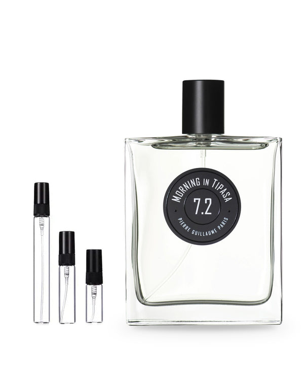 Pierre Guillaume Paris 7.2 Morning In Tipasa sample – decant in glazen sprayflesje (2, 5 of 10 ml)