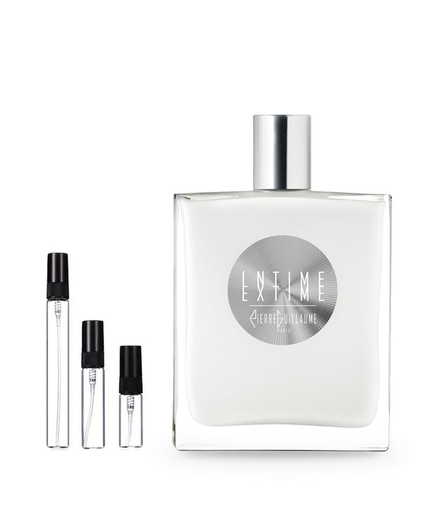 Pierre Guillaume Paris Intime.Extime sample – decant in glazen sprayflesje (2, 5 of 10 ml)