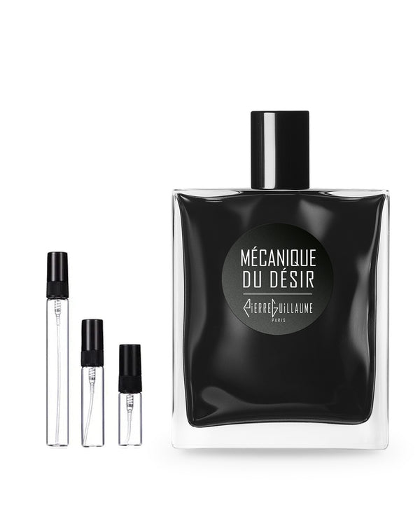 Pierre Guillaume Paris Mécanique du Désir sample – decant in glazen sprayflesje (2, 5 of 10 ml)