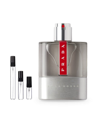 Prada Luna Rossa sample – decant in glazen sprayflesje (2, 5 of 10 ml)