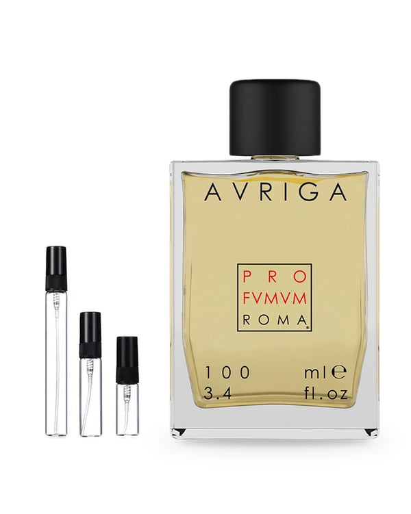 Profumum Roma Auriga sample – decant in glazen sprayflesje (2, 5 of 10 ml)