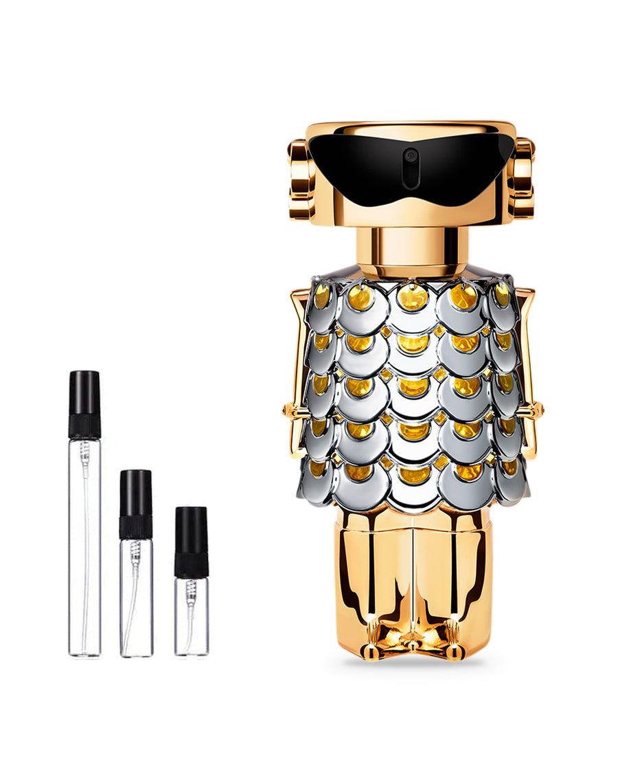 Rabanne Fame sample – decant in glazen sprayflesje (2, 5 of 10 ml)