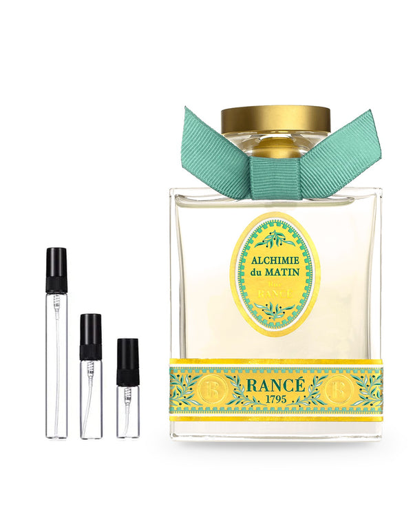 Rance 1795 Alchimie Du Matin sample – decant in glazen sprayflesje (2, 5 of 10 ml)