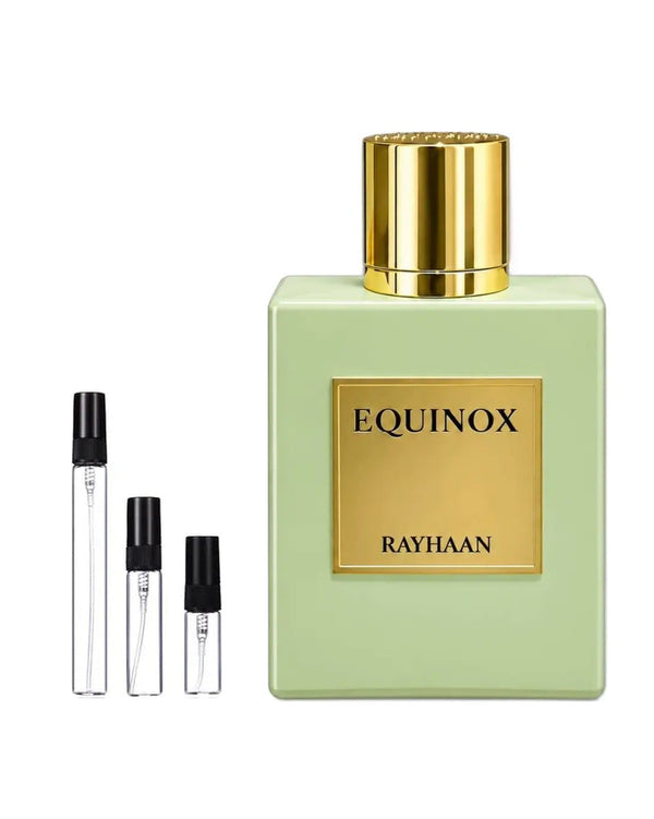 Rayhaan Equinox sample – decant in glazen sprayflesje (2, 5 of 10 ml)