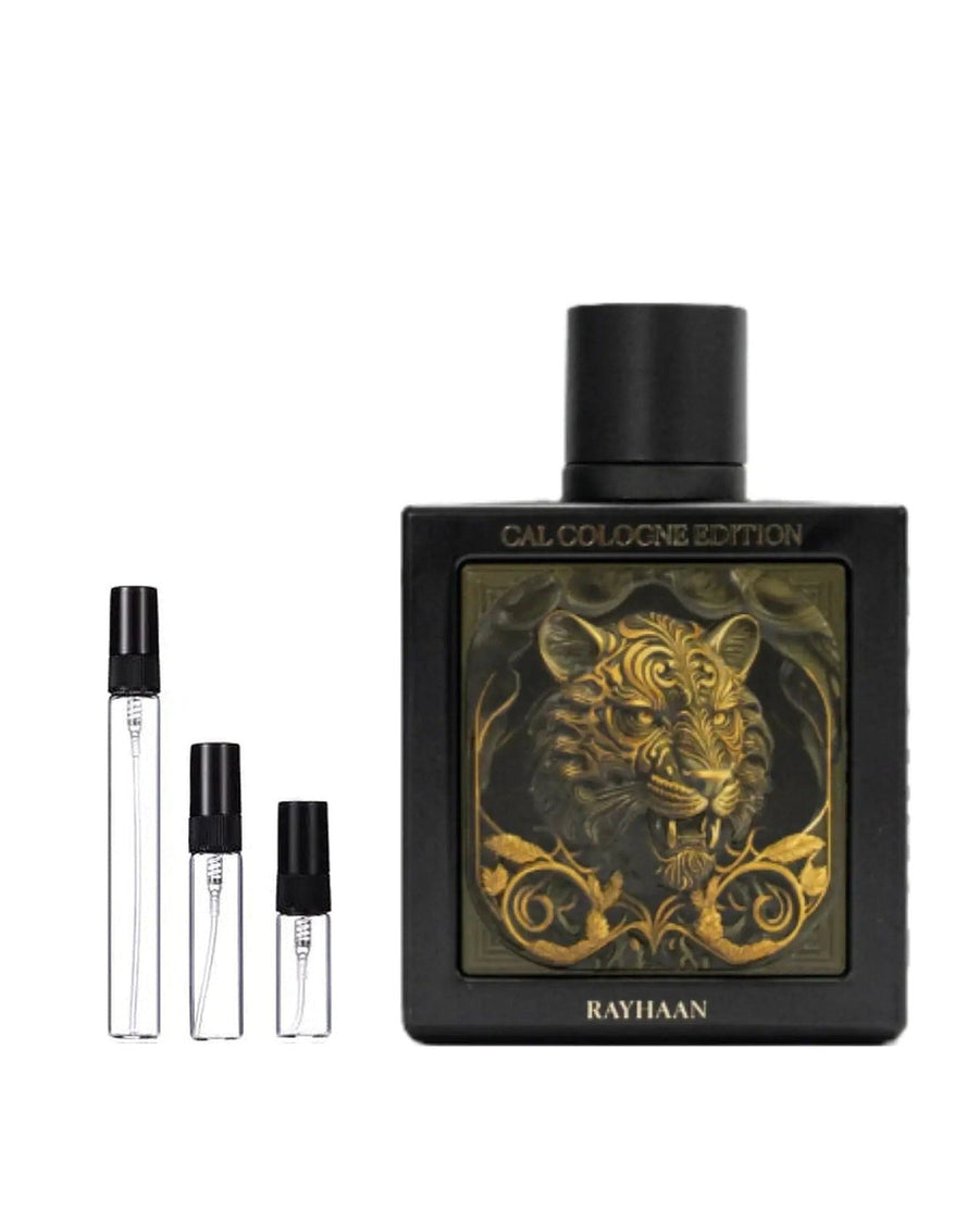 Rayhaan Tiger sample – decant in glazen sprayflesje (2, 5 of 10 ml)
