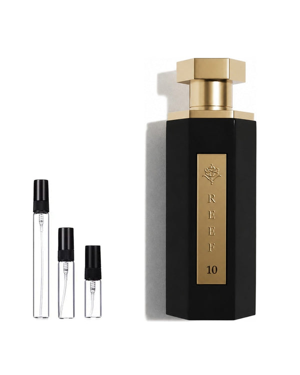 Reef 10 sample – decant in glazen sprayflesje (2, 5 of 10 ml)
