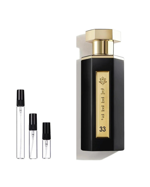 Reef 33 sample – decant in glazen sprayflesje (2, 5 of 10 ml)