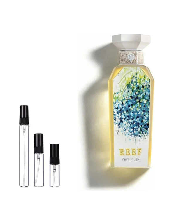 Reef Pure Musk sample – decant in glazen sprayflesje (2, 5 of 10 ml)