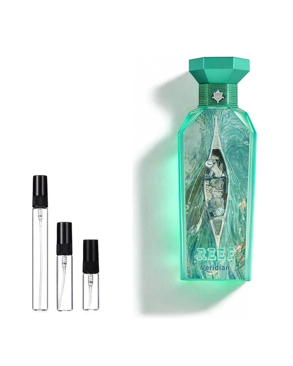 Reef Veridian sample – decant in glazen sprayflesje (2, 5 of 10 ml)