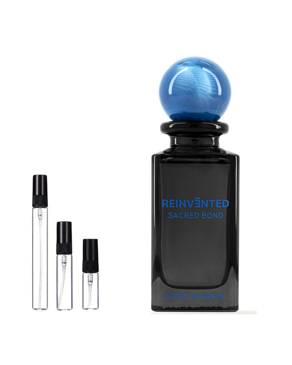 Reinvented Sacred Bond Extrait de Parfum Sample – 2, 5 of 10 ml decant in glazen sprayflesje
