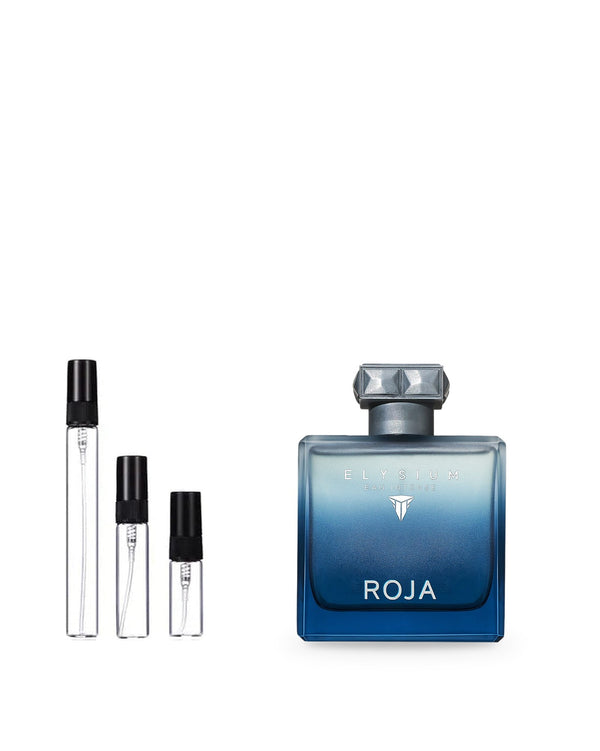 Roja Parfums Elysium Eau Intense sample – decant in glazen sprayflesje (2, 5 of 10 ml)