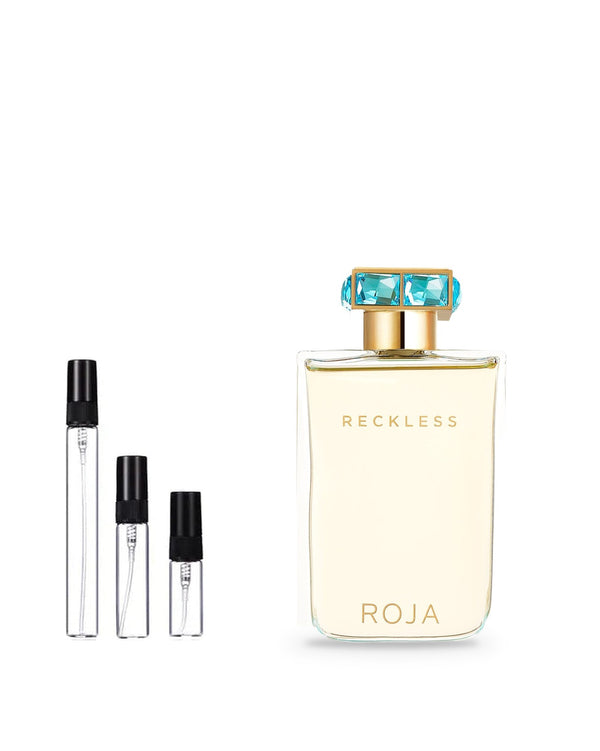 Roja Parfums Reckless Pour Femme sample – decant in glazen sprayflesje (2, 5 of 10 ml)