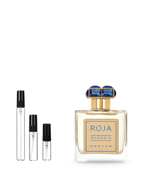Roja Parfums Oceania sample – decant in glazen sprayflesje (2, 5 of 10 ml)