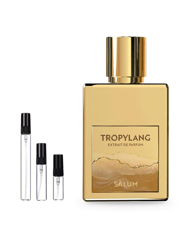 Salum Parfums Tropylang sample – decant in glazen sprayflesje (2, 5 of 10 ml)