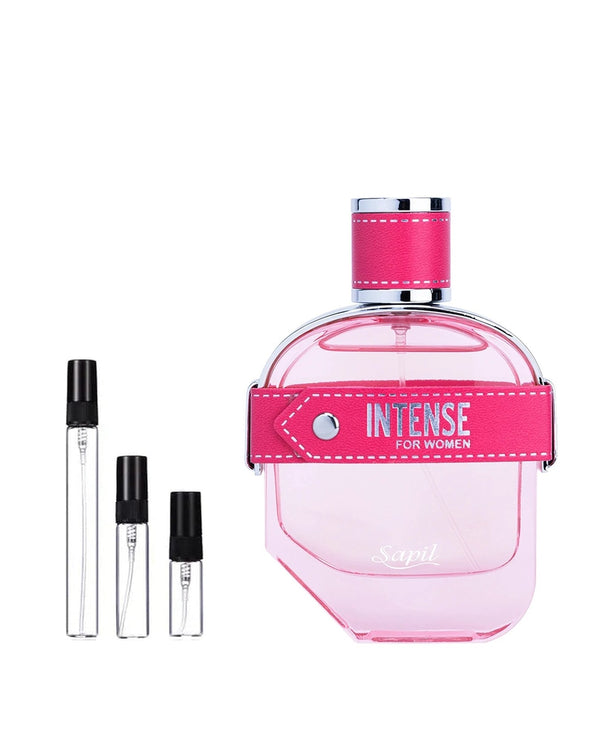 Sapil Intense For Women sample – decant in glazen sprayflesje (2, 5 of 10 ml)