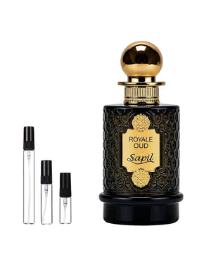 Sapil Royale Oud sample – decant in glazen sprayflesje (2, 5 of 10 ml)