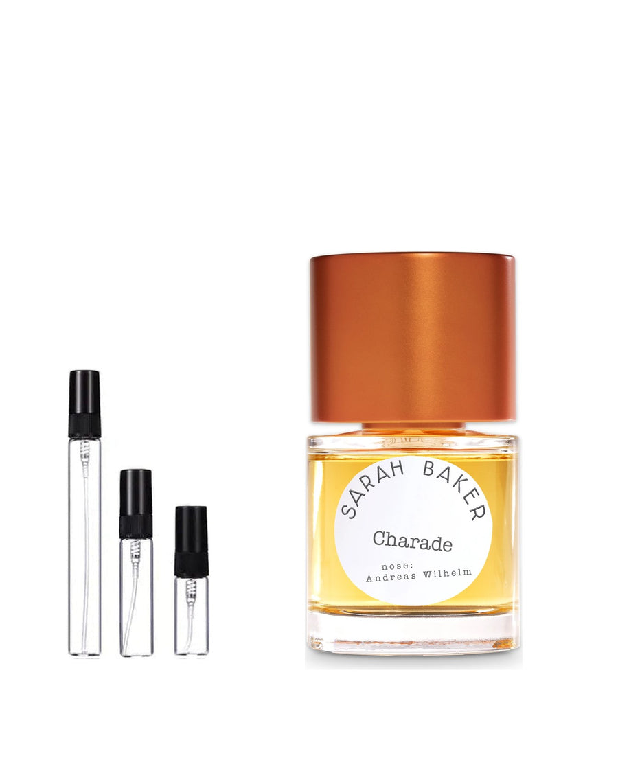 Sarah Baker Charade sample – decant in glazen sprayflesje (2, 5 of 10 ml)