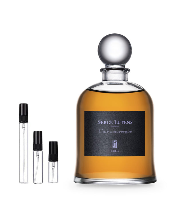 Serge Lutens Cuir Mauresque sample – decant in glazen sprayflesje (2, 5 of 10 ml)