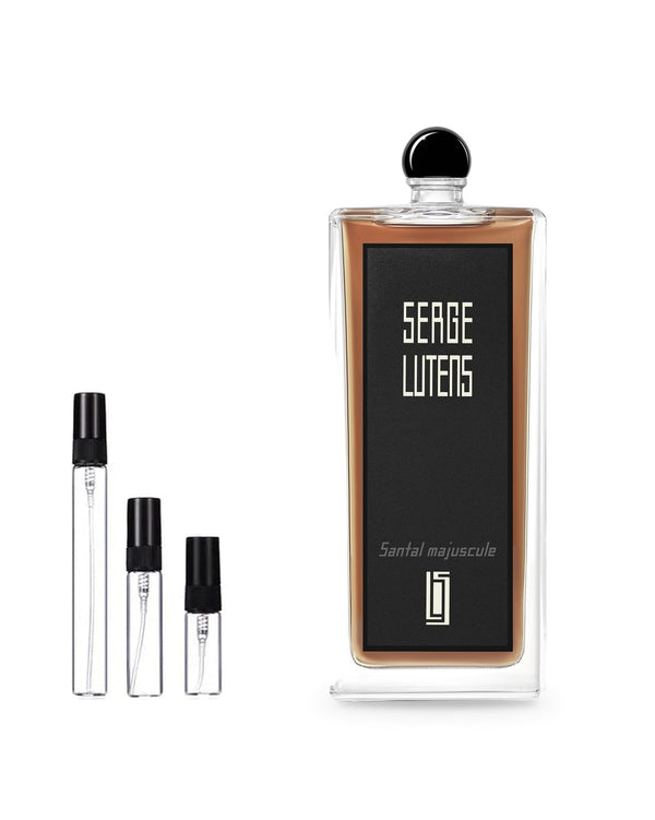 Serge Lutens Santal Majuscule sample – decant in glazen sprayflesje (2, 5 of 10 ml)