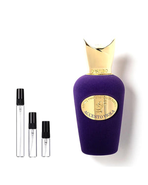 Sospiro Accento Viola sample – decant in glazen sprayflesje (2, 5 of 10 ml)