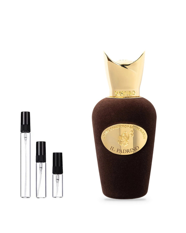 Sospiro Sospiro Il Padrino sample – decant in glazen sprayflesje (2, 5 of 10 ml)