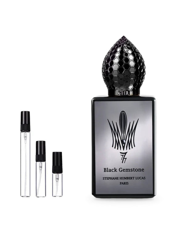 Stephane Humbert Lucas 777 Black Gemstone sample – decant in glazen sprayflesje (2, 5 of 10 ml)