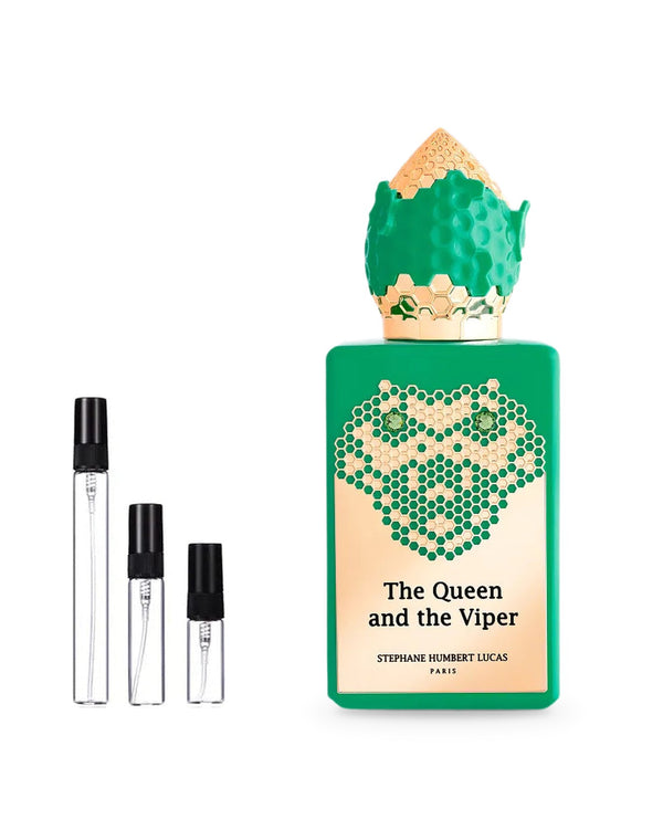 Stephane Humbert Lucas 777 The Queen and the Viper sample – decant in glazen sprayflesje (2, 5 of 10 ml)