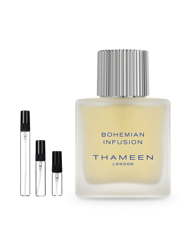 Thameen Bohemian Infusion sample – decant in glazen sprayflesje (2, 5 of 10 ml)