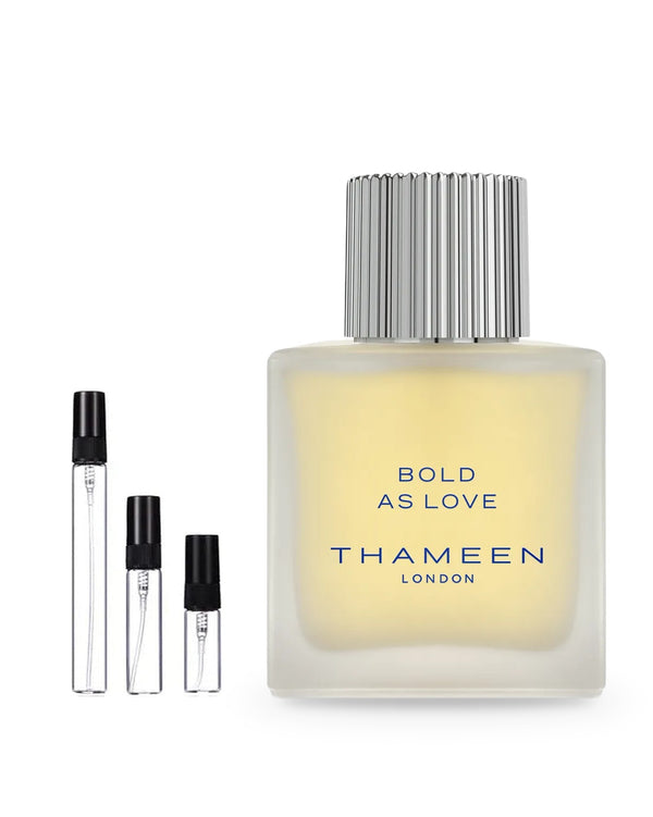 Thameen Bold As Love sample – decant in glazen sprayflesje (2, 5 of 10 ml)