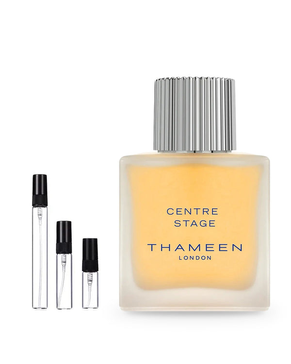 Thameen Centre Stage sample – decant in glazen sprayflesje (2, 5 of 10 ml)